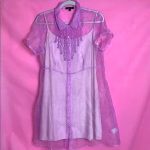 Delia’s Dollskill REBEL SUNDAY SHEER DRESS